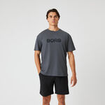 Björn Borg Bekleidung Björn Borg Borg Gym Oversized T-Shirt Herren-Dunkelgrau