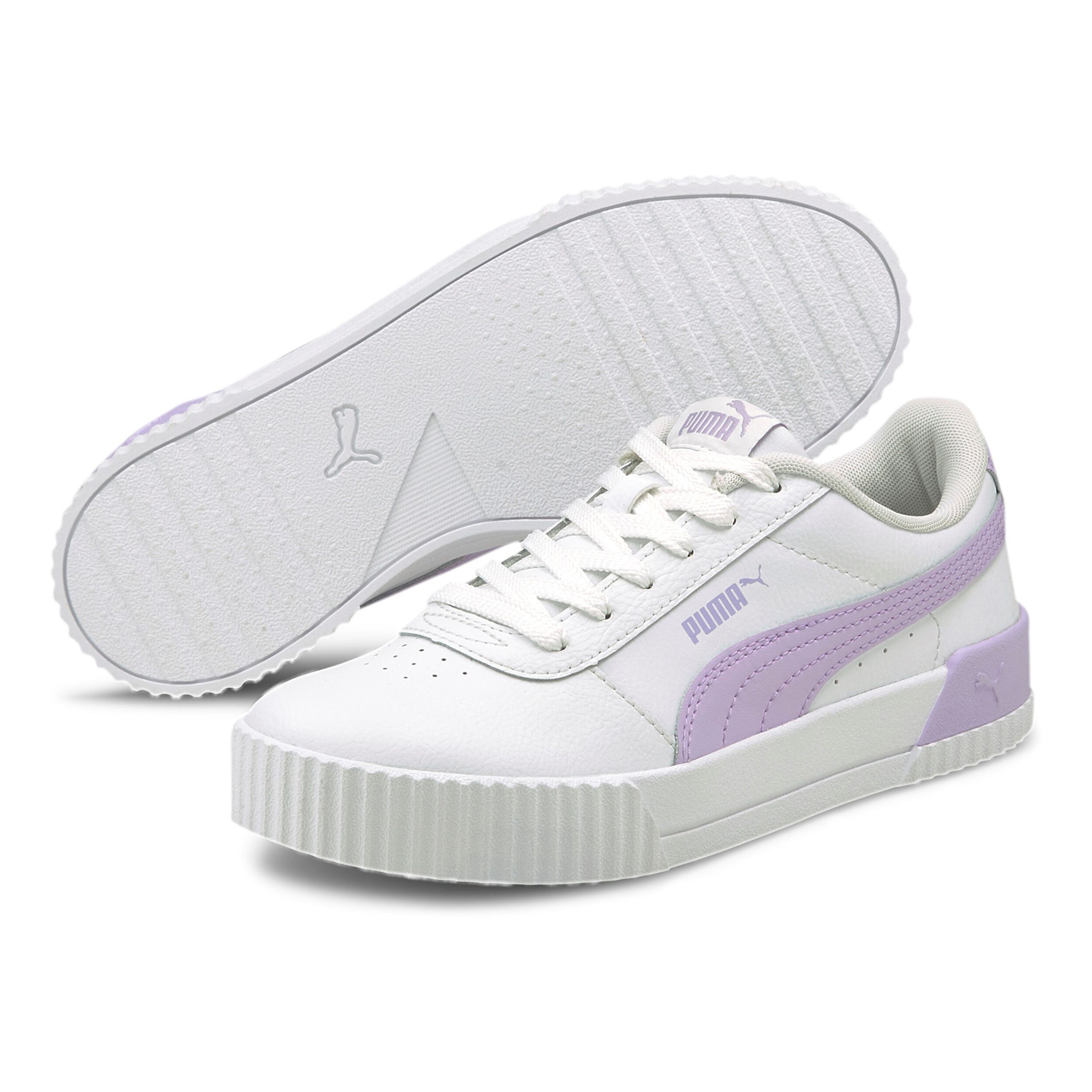 Carina L Sneaker Damen Wei Flieder
