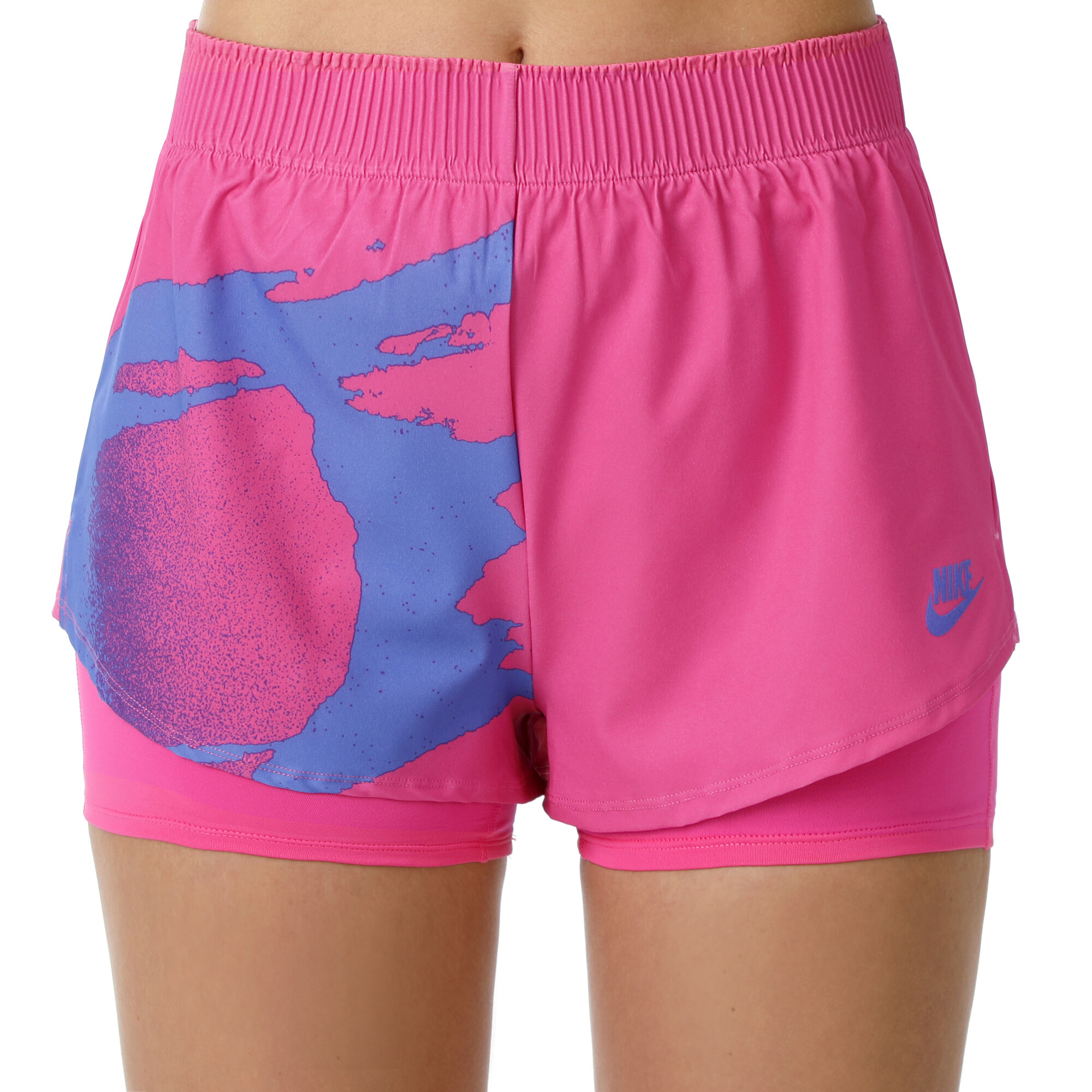 Nike Court Slam Shorts Damen Pink Blau online kaufen Tennis Point DE
