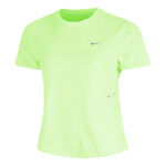 Nike Bekleidung Nike Swift Laufshirt Damen-Limette