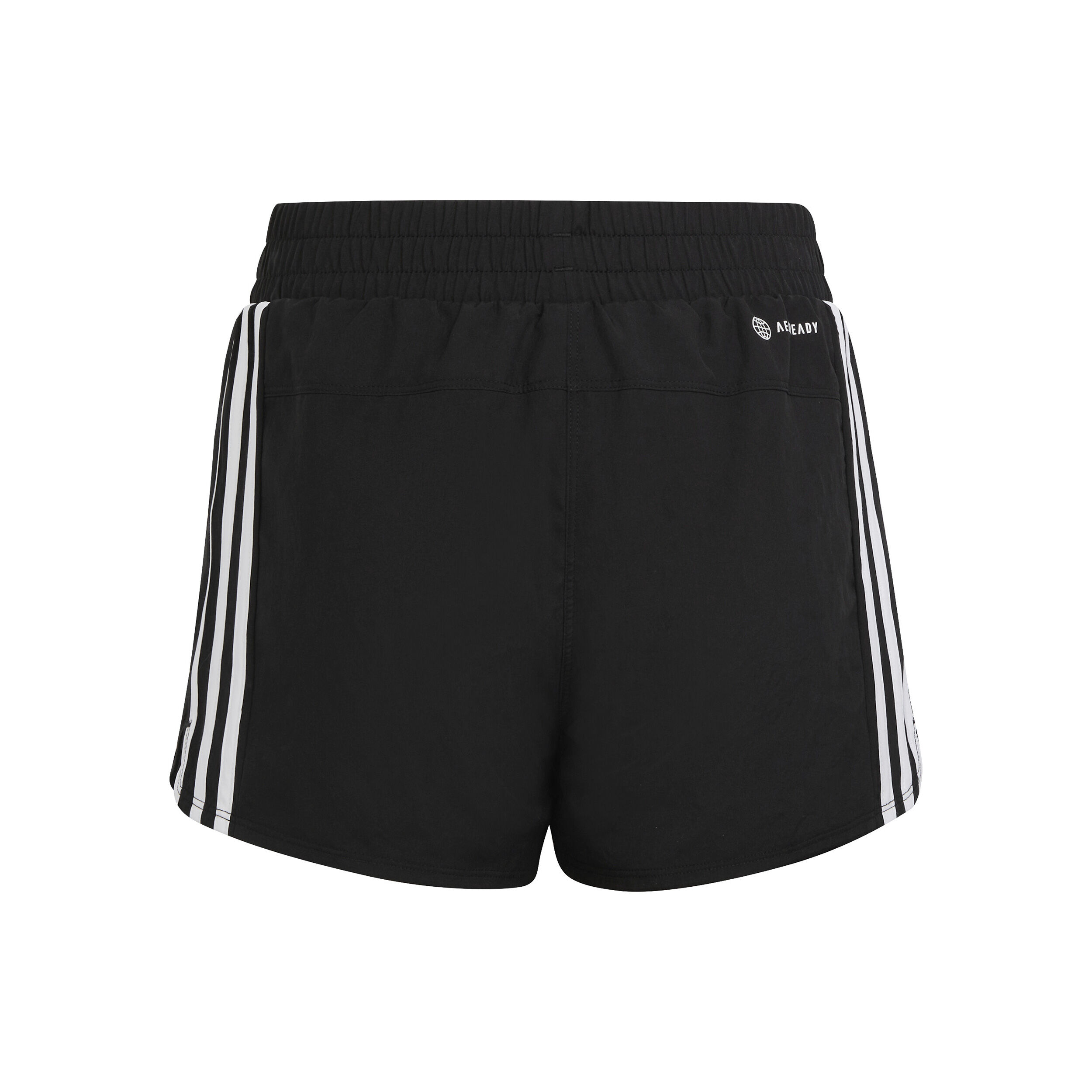 White adidas shorts with black stripes outlet