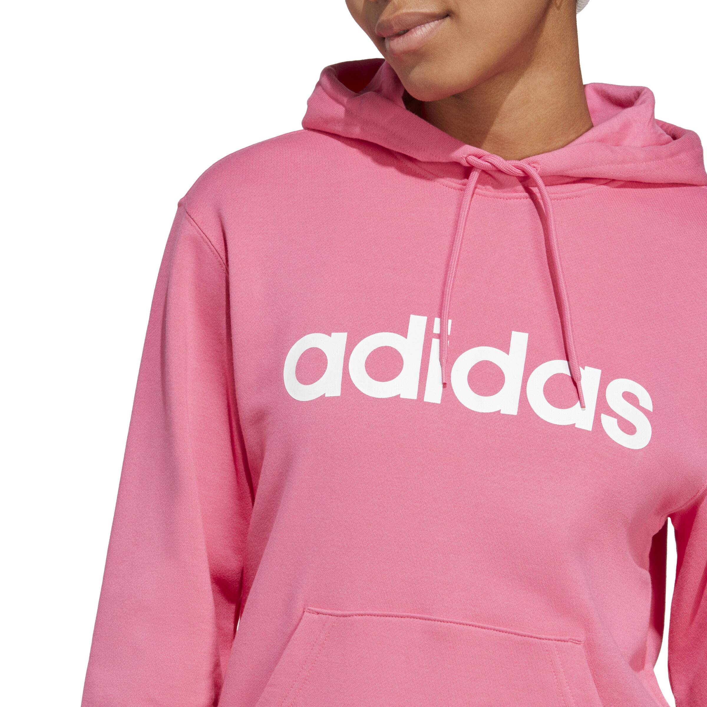Adidas linear hoodie women's 2025