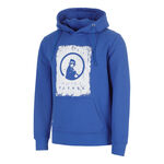 Quiet Please Hoody Quiet Please Crush Scraped Hoody Herren-blau, wei&szlig;