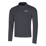 Pacer Flash Half-Zip Laufshirt Herren-Dunkelgrau