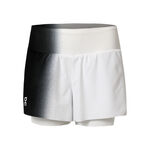 On Bekleidung On Court Shorts Damen-Schwarz,Weiß