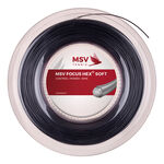 MSV MSV Focus-HEX Soft Saitenrolle 200m-Schwarz