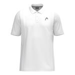 HEAD Bekleidung HEAD Club 25 Tech Polo Herren-Weiß