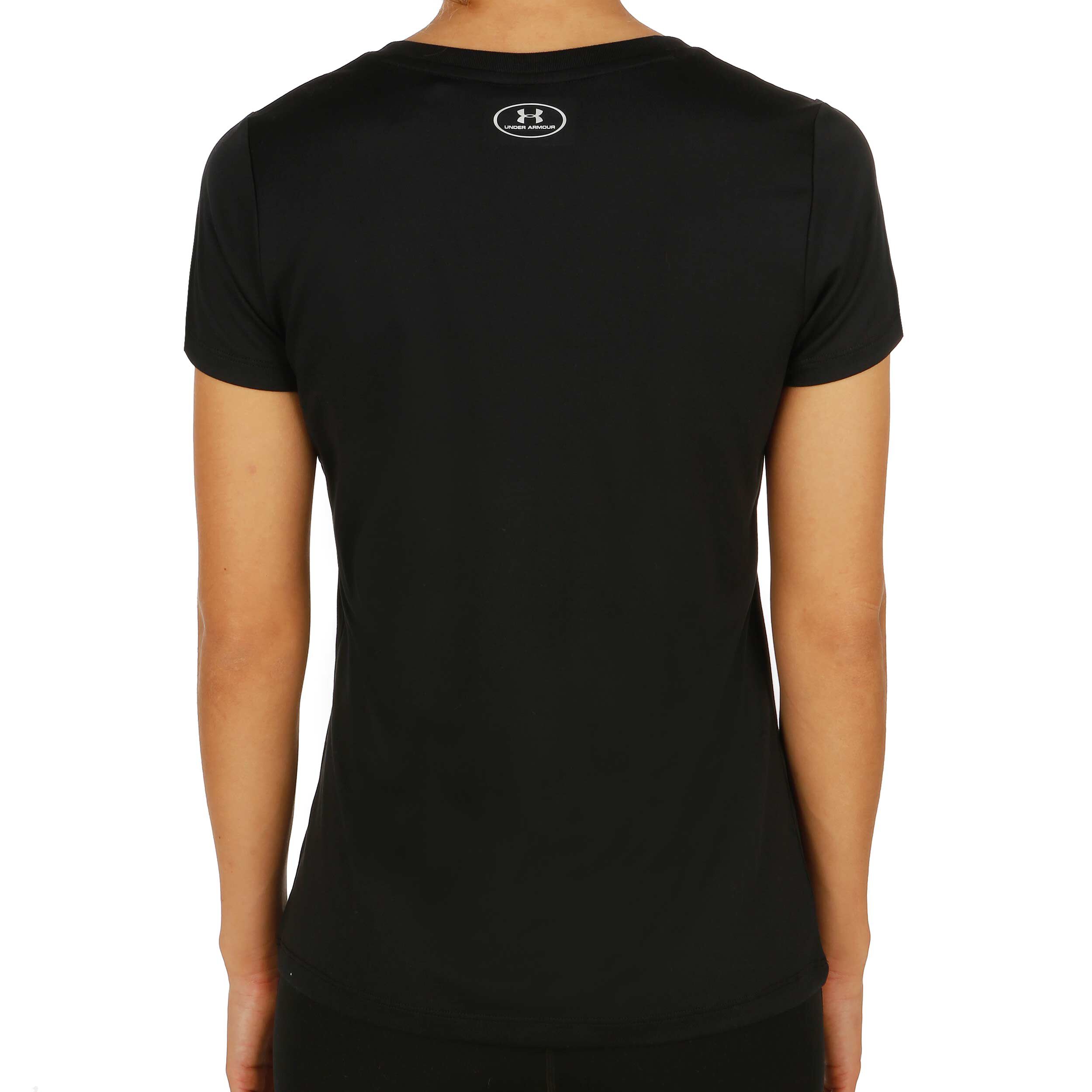 Black under armour shirt womens online