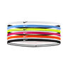 Nike Flex Classic Slim Haarband 6er Pack -neongelb,pink