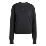 adidas Bekleidung adidas D4T Knit Crew Sweatshirt Damen-schwarz