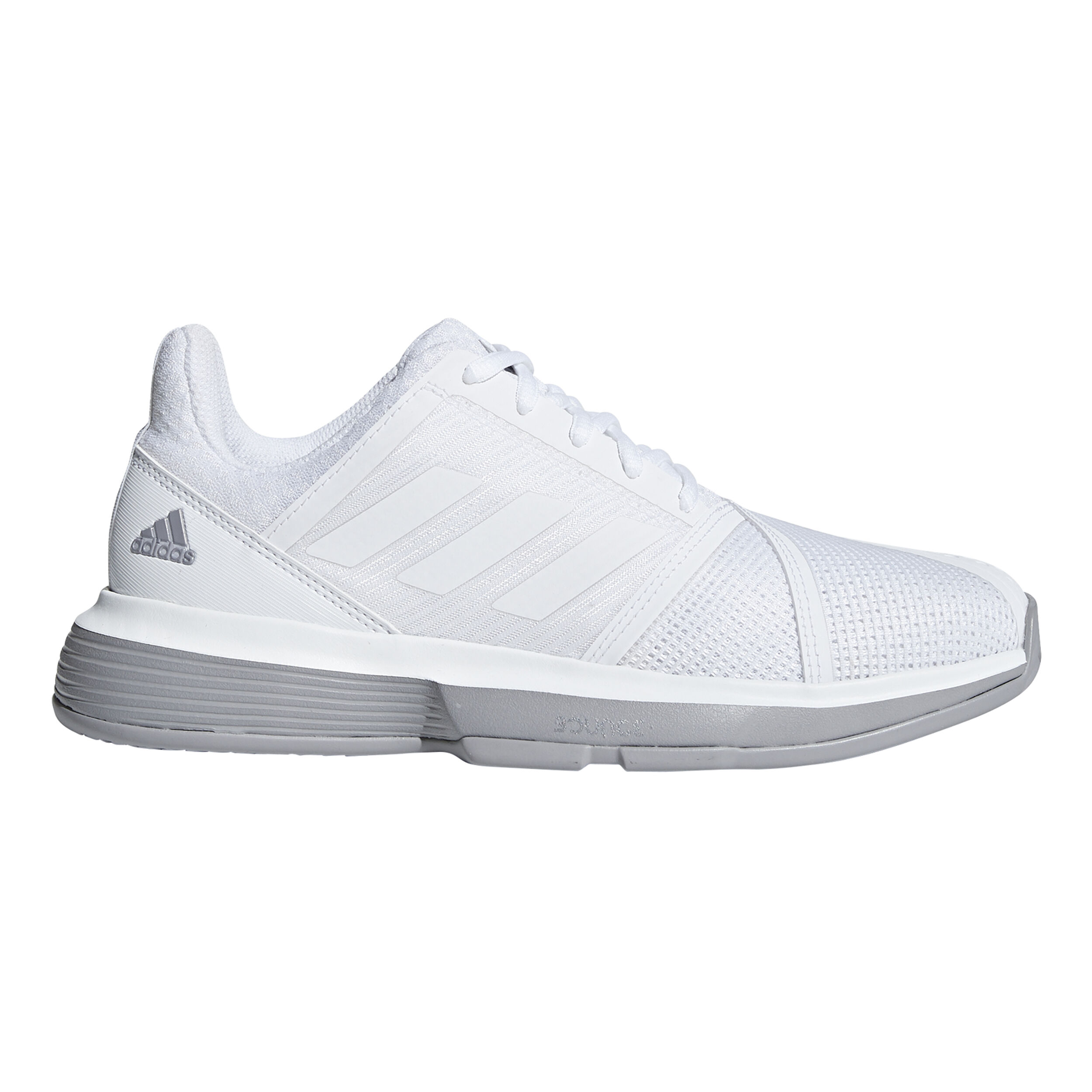adidas Court Jam Bounce Allcourtschuh Damen - Weiß, Grau ... adidas Court Jam Bounce Allcourtschuh Damen - Weiß, Grau ...