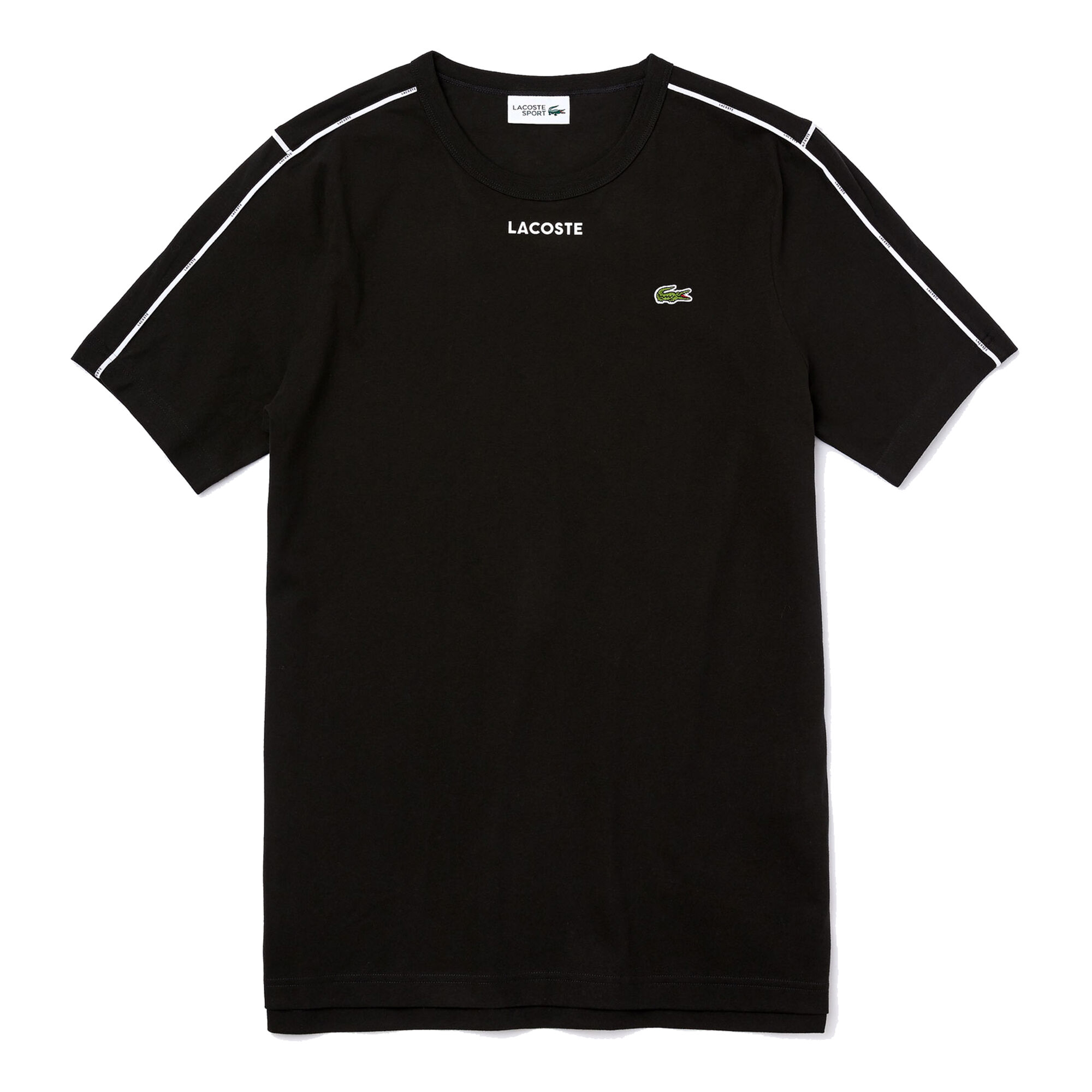 Lacoste Lifestyle TShirt Herren Schwarz, Weiß online kaufen Tennis