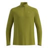 Essential 1/2 Zip Laufshirt Herren-gr&uuml;n