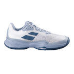 Babolat Tennisschuhe Babolat Jet Mach 3 Sandplatzschuh Herren-Weiß,Grau