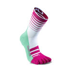UYN Bekleidung UYN Runner's Five Laufsocken Damen-Weiß,Grün