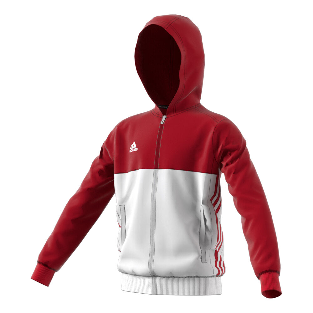 adidas T16 Hoody Trainingsjacke Kinder Rot, Weiß online adidas T16 Hoody Trainingsjacke Kinder Rot, Weiß online