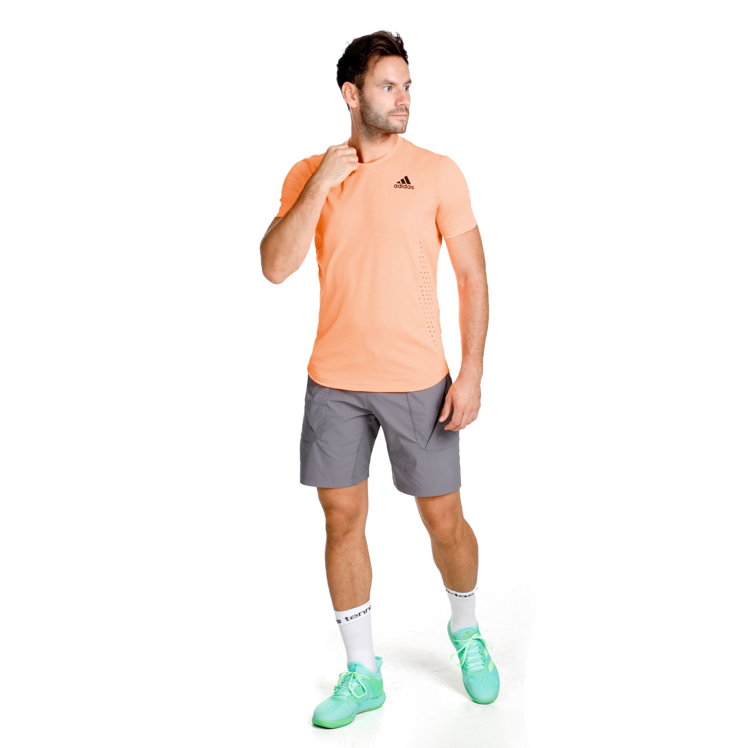 New York T Shirt Herren Apricot