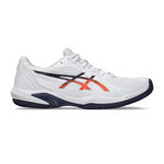 ASICS Tennisschuhe ASICS Solution Swift FF 2 Sandplatzschuh Herren-Weiß,Orange