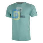 Bullpadel Bekleidung Bullpadel Bebas T-Shirt Herren-Grün