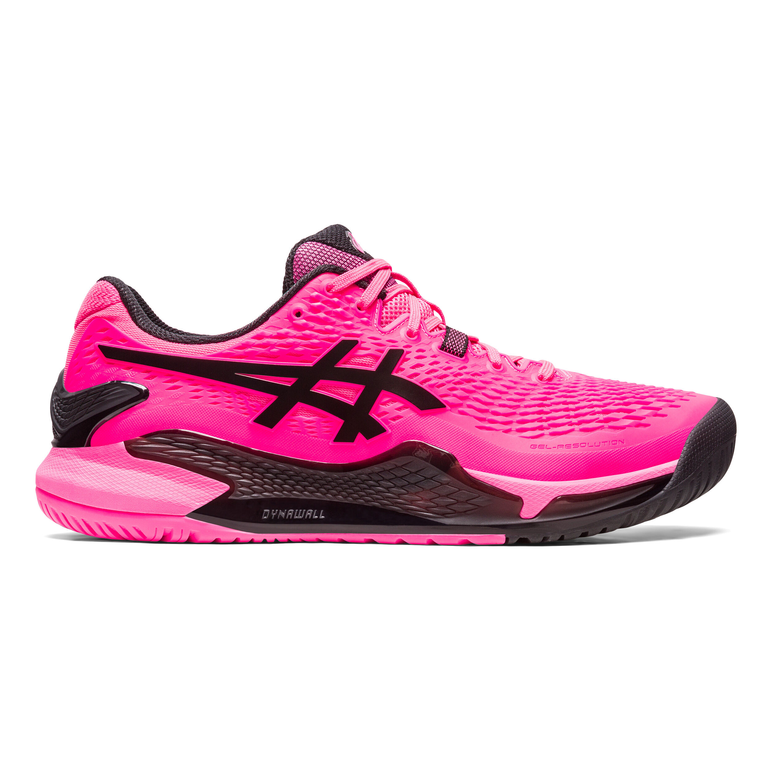 ASICS Gel-Resolution 9 Allcourtschuh Herren - pink, schwarz