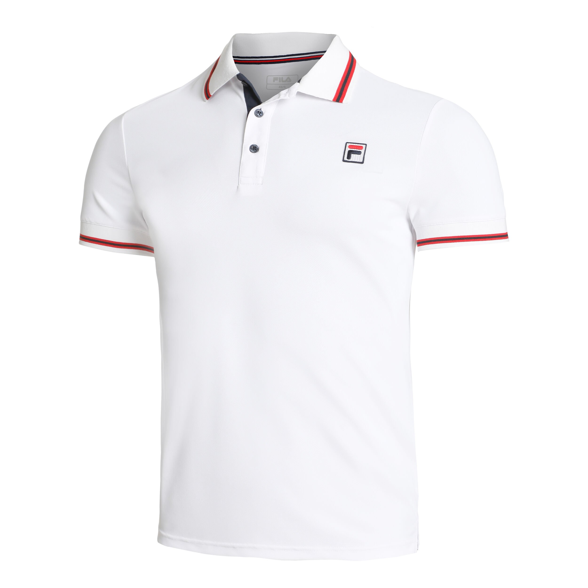 White fila polo best sale