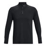 Qualifier Run 1/4 Zip Laufshirt Herren-Schwarz