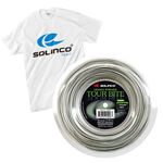 Solinco Solinco Tour Bite Saitenrolle 200m-Silber