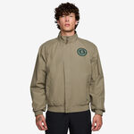 Nike Bekleidung Nike Court Heritage Trainingsjacke Herren - oliv, dunkelgrün