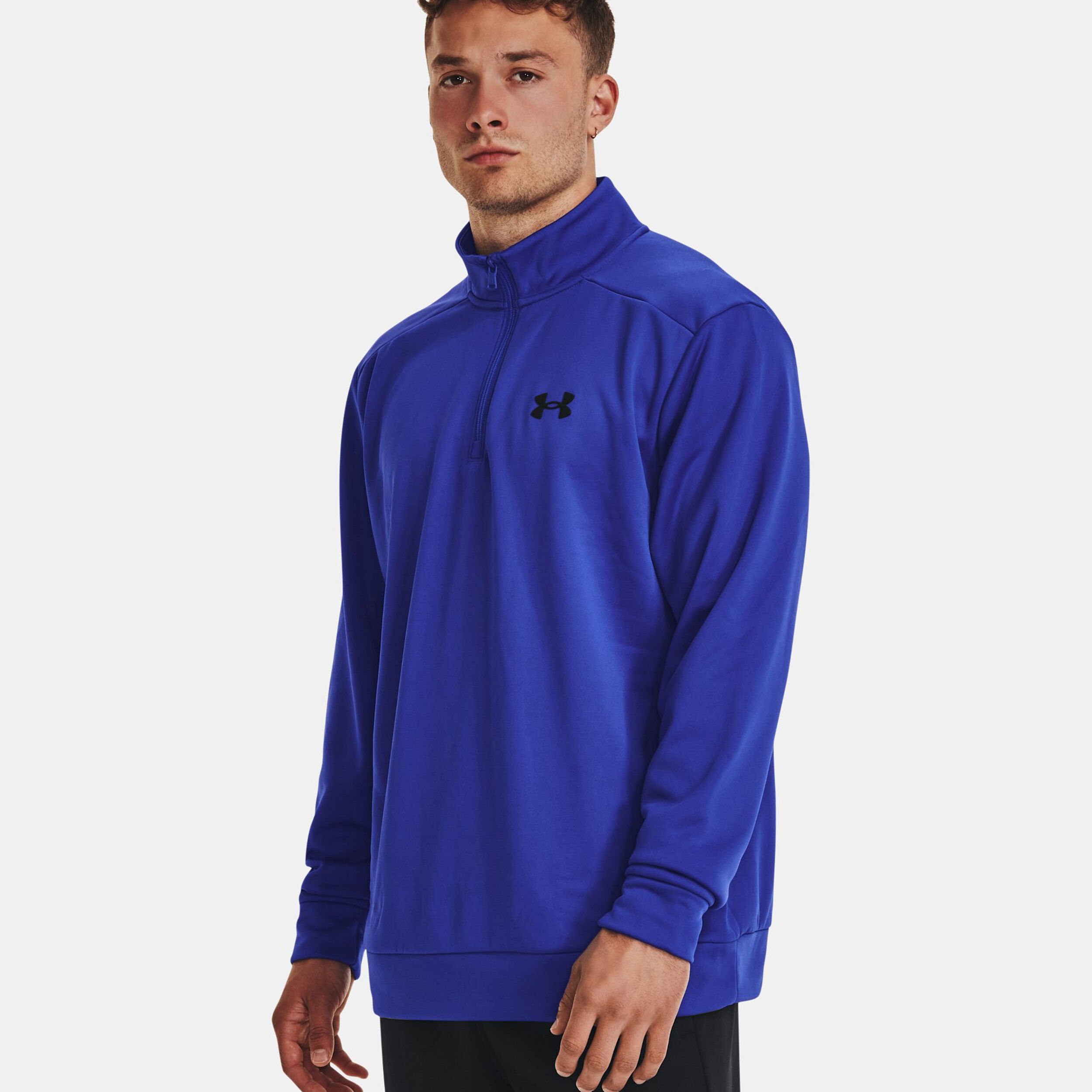Under armour half zip hot sale