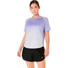 Road Fade Laufshirt Damen-blau