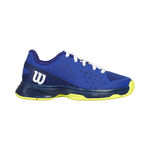 Wilson Tennisschuhe Wilson RUSH PRO AC Allcourtschuh Kinder-Blau,Neongelb