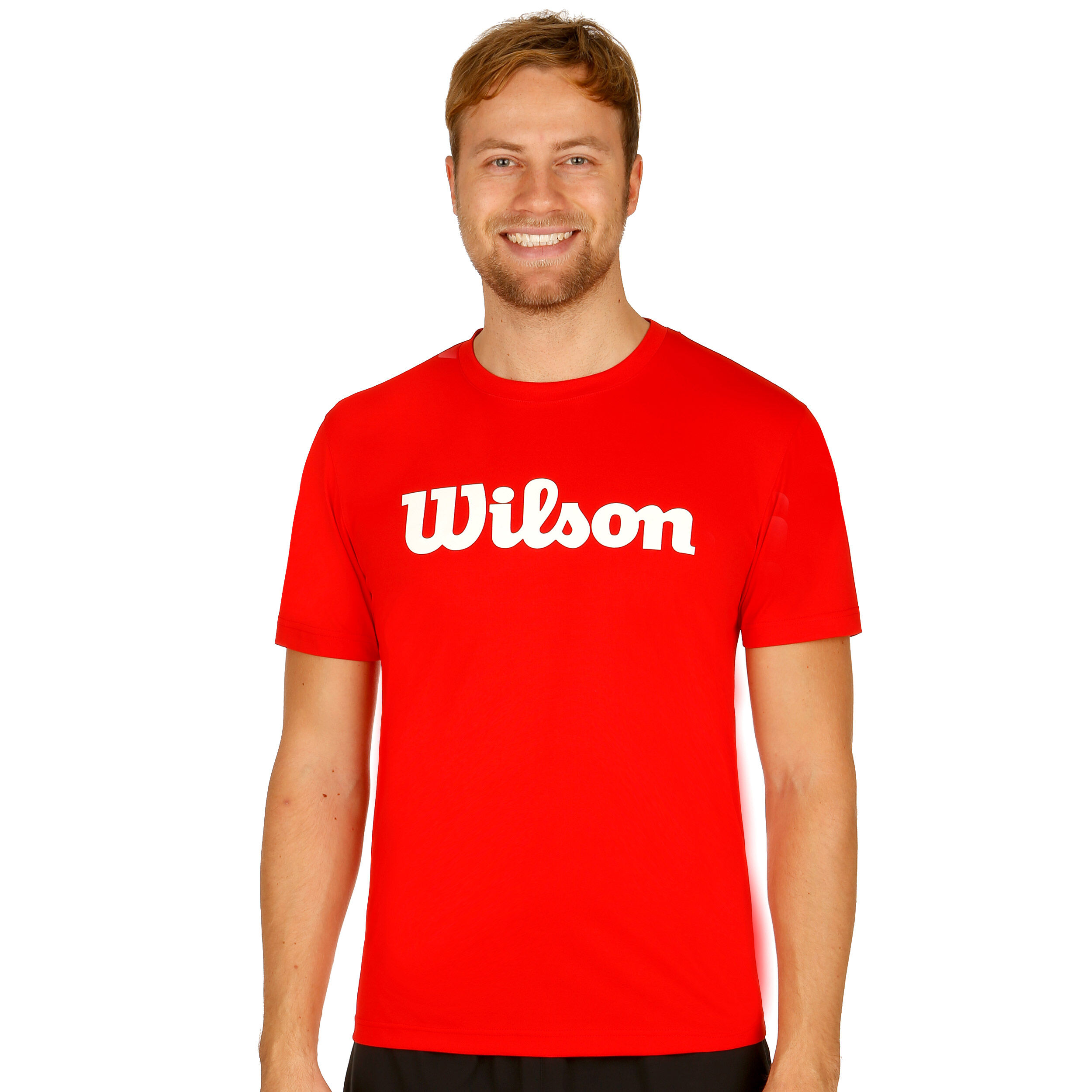 Wilson Herren Uw Ii Script Tech Tee  T-Shirt grün NEU 