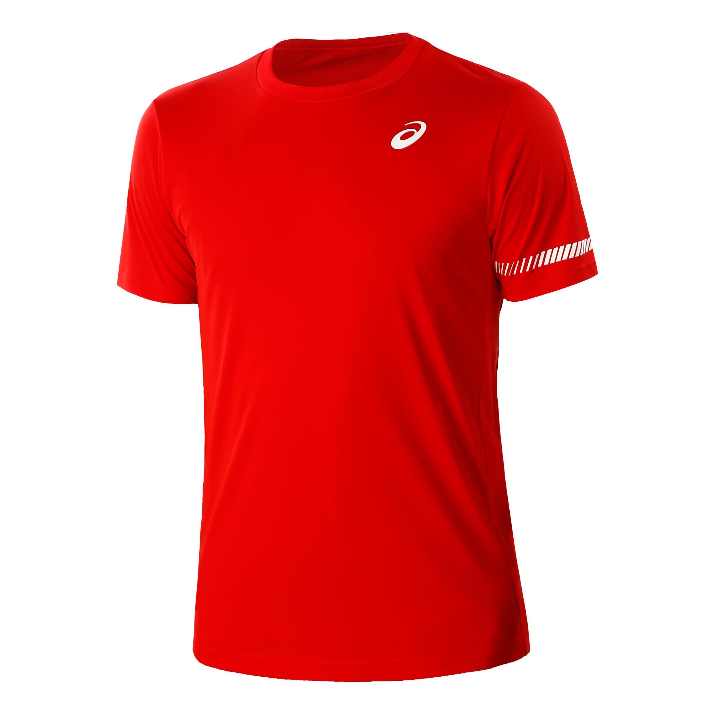 T Shirt Herren Rot WeiB