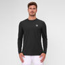 Crew Roundneck Longsleeve Herren-Schwarz