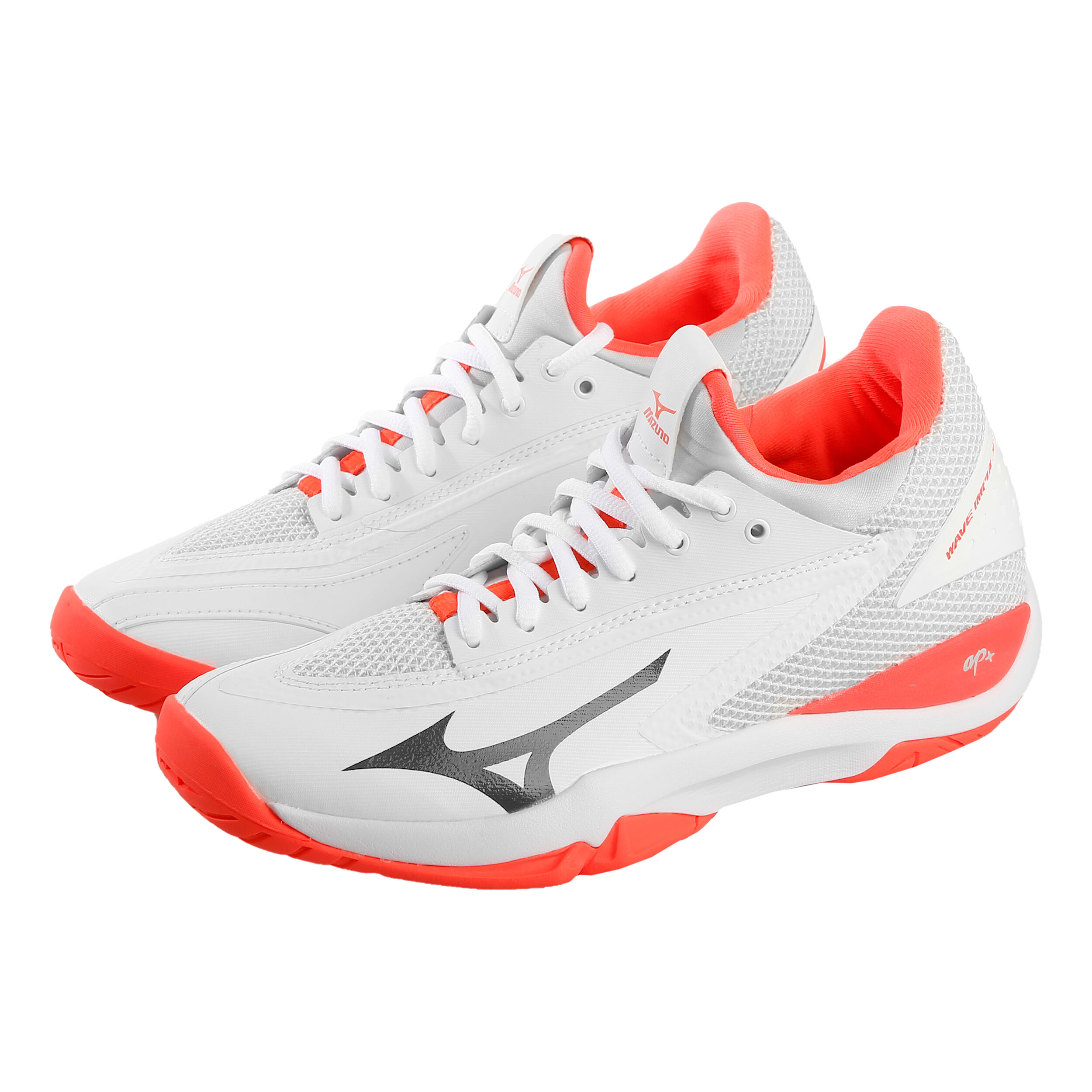 Wave Impulse Allcourtschuh Damen WeiB Orange