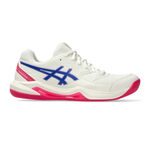 ASICS Tennisschuhe ASICS Gel-Dedicate 8 Teppichschuh Damen-Creme,Dunkelblau