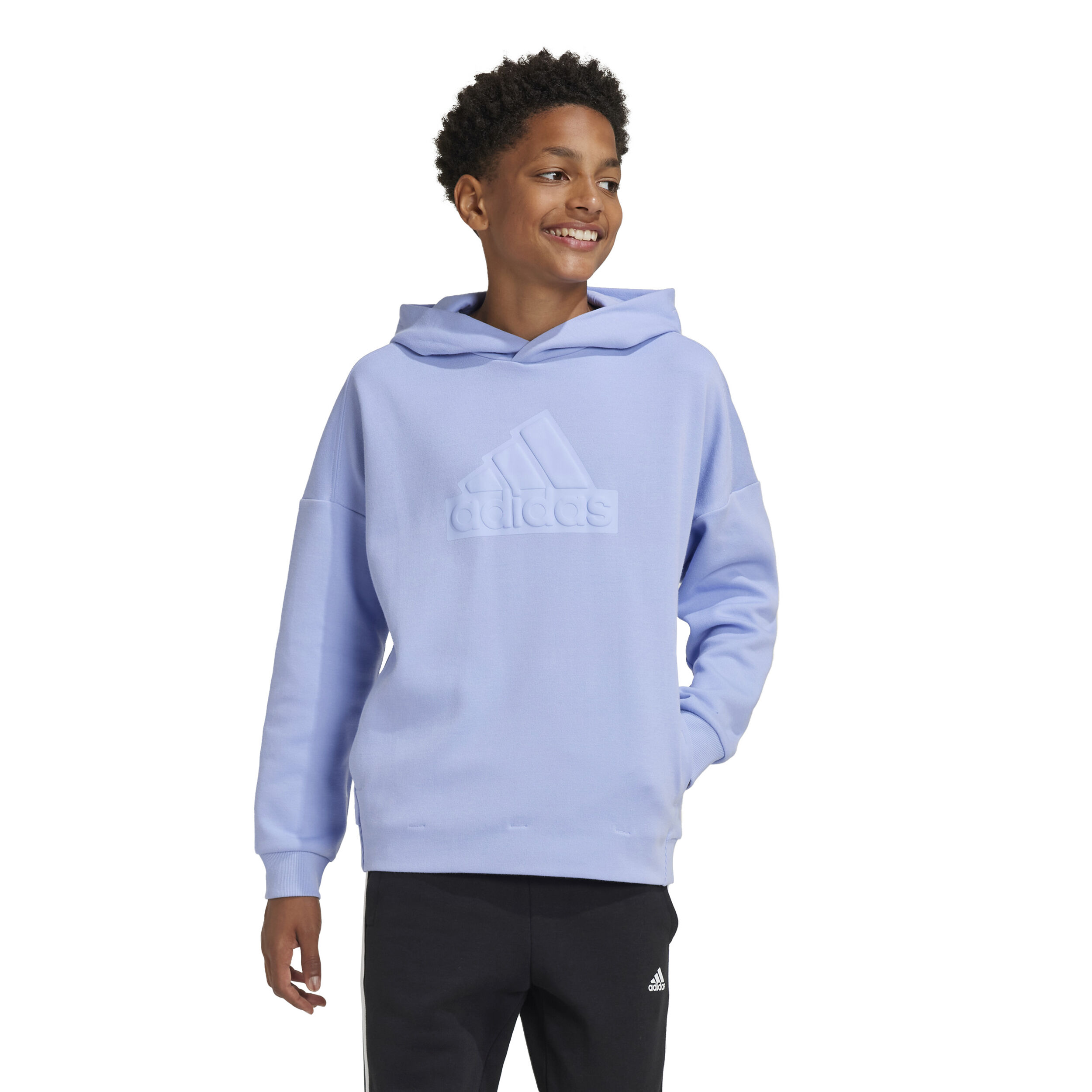 adidas Future Icon Hoody Jungen Hellblau online kaufen Tennis Point DE
