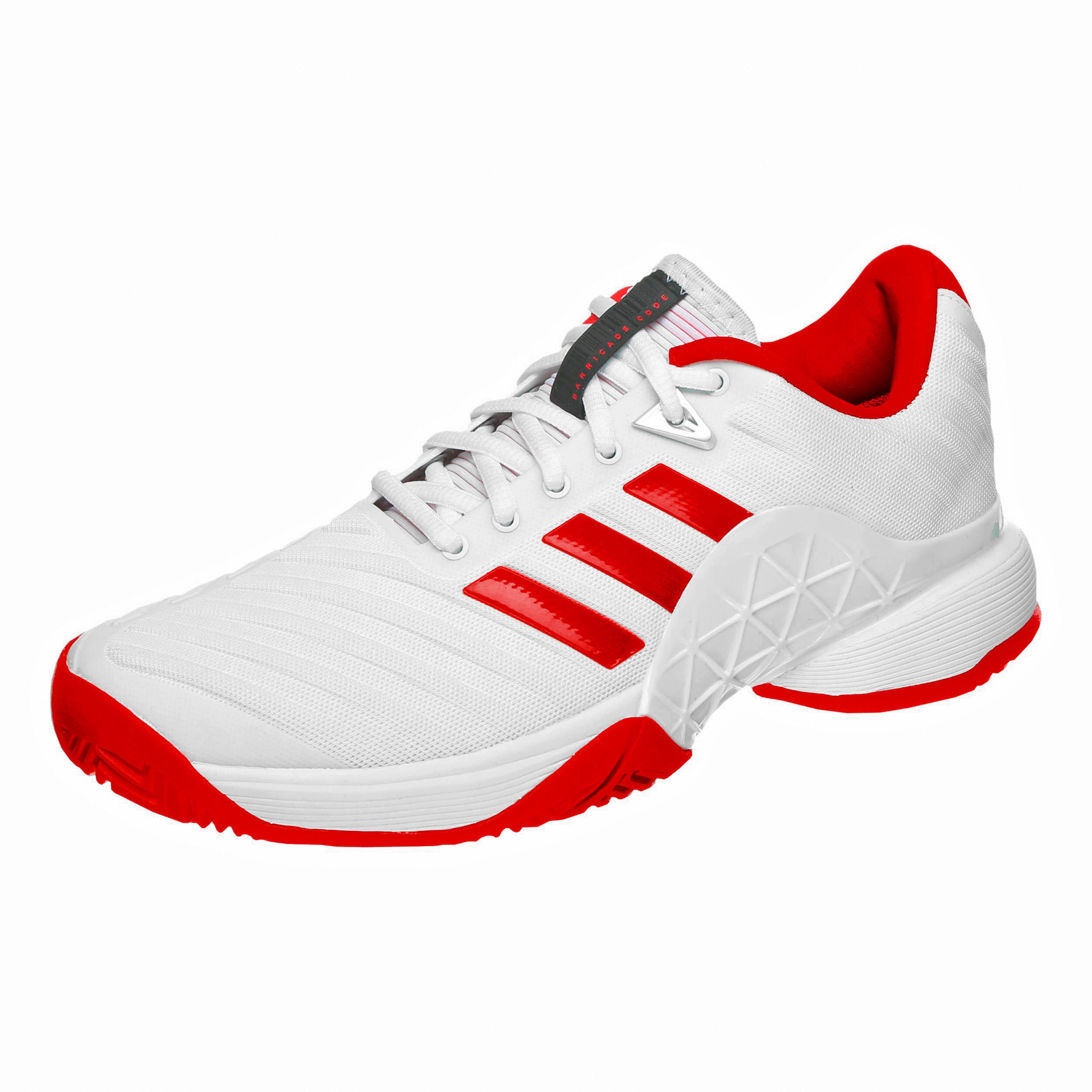 Barricade 2018 Allcourtschuh Damen WeiB Rot