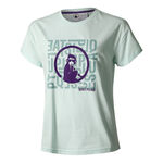 Quiet Please Bekleidung Quiet Please Word Salad T-Shirt Damen - mint, 