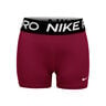Dri-Fit Big Kids 3in Shorts Mädchen - weinrot, schwarz
