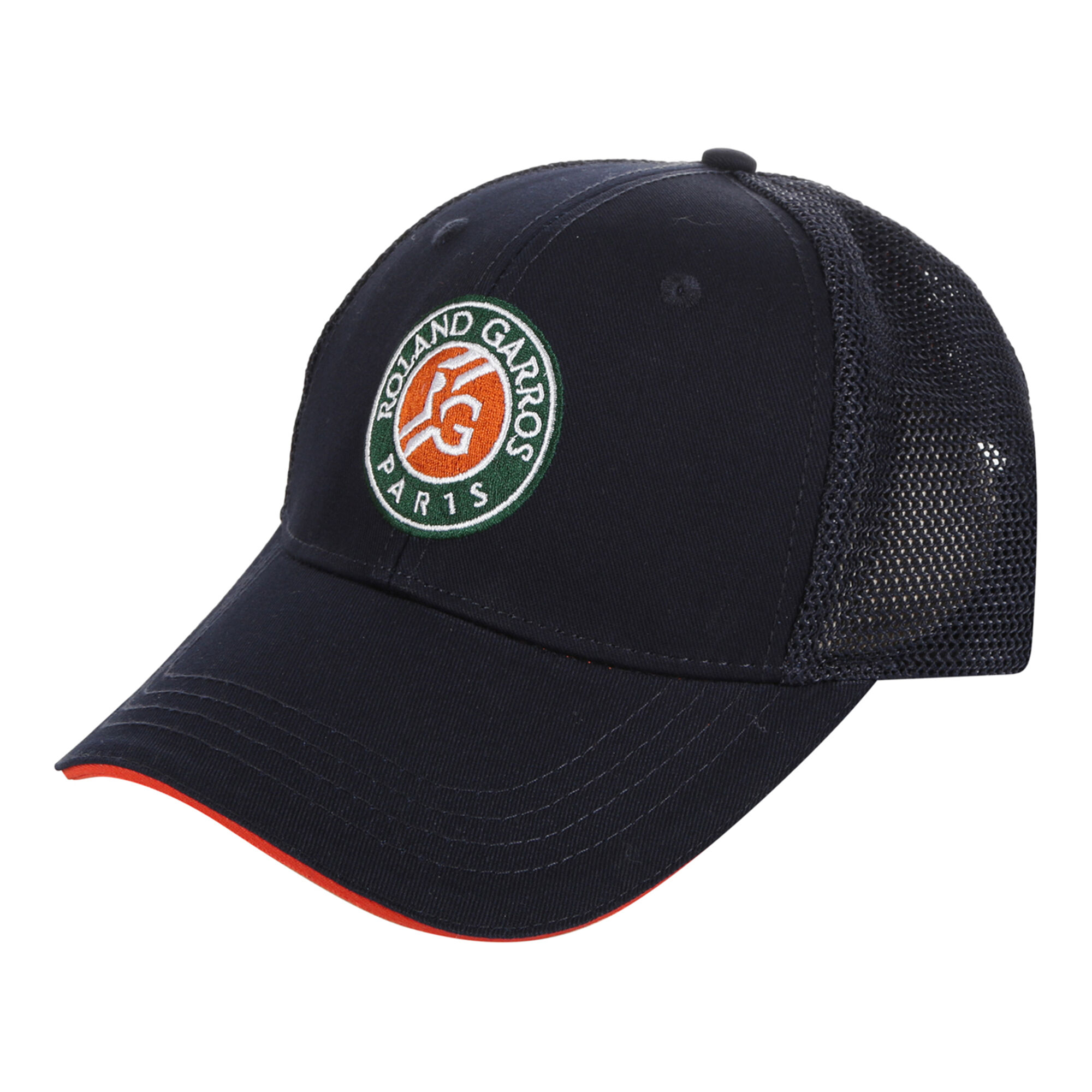 Roland Garros Lifestyle Trucker Unique Cap Dunkelblau, Mehrfarbig