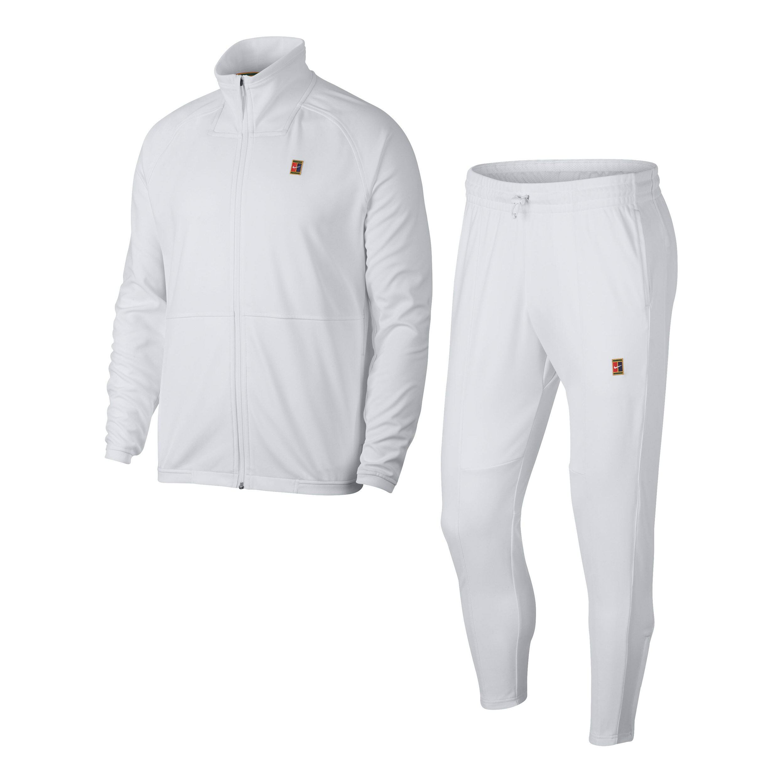 Nike Court Trainingsanzug Herren - Weiß, Rot online kaufen | Tennis-Point
