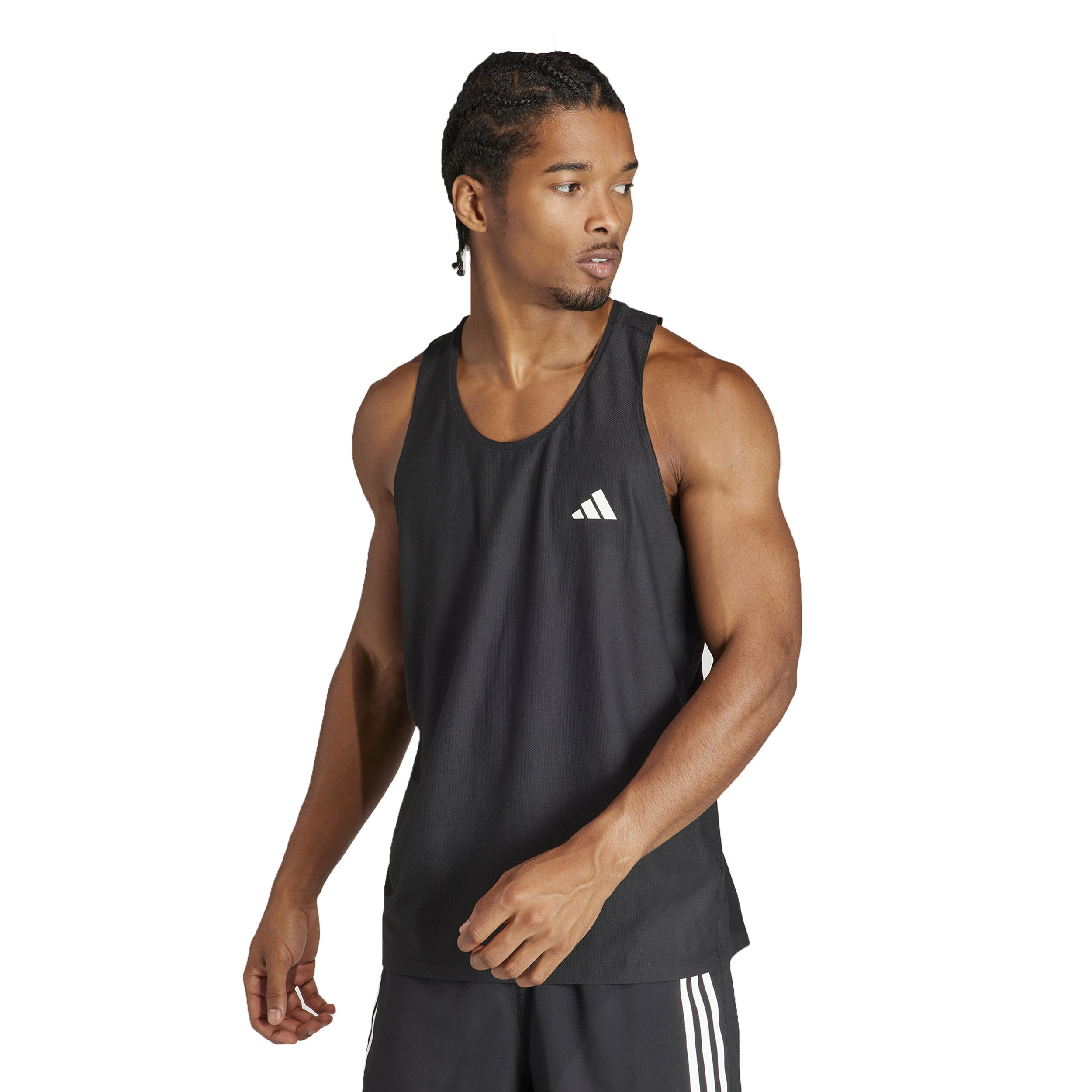 Own The Run B Tank Top Herren Schwarz