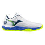 Mizuno Tennisschuhe Mizuno  Wave Enforce Court Allcourtschuh Herren - wei&szlig;, kobaltblau