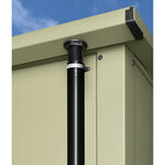 H&ouml;rmann Ger&auml;tehaus H&ouml;rmann Regenablauf Schlauchset-Schwarz