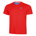 BIDI BADU Bekleidung BIDI BADU Crew Inside Out V-Neck T-Shirt Herren-Neongrün