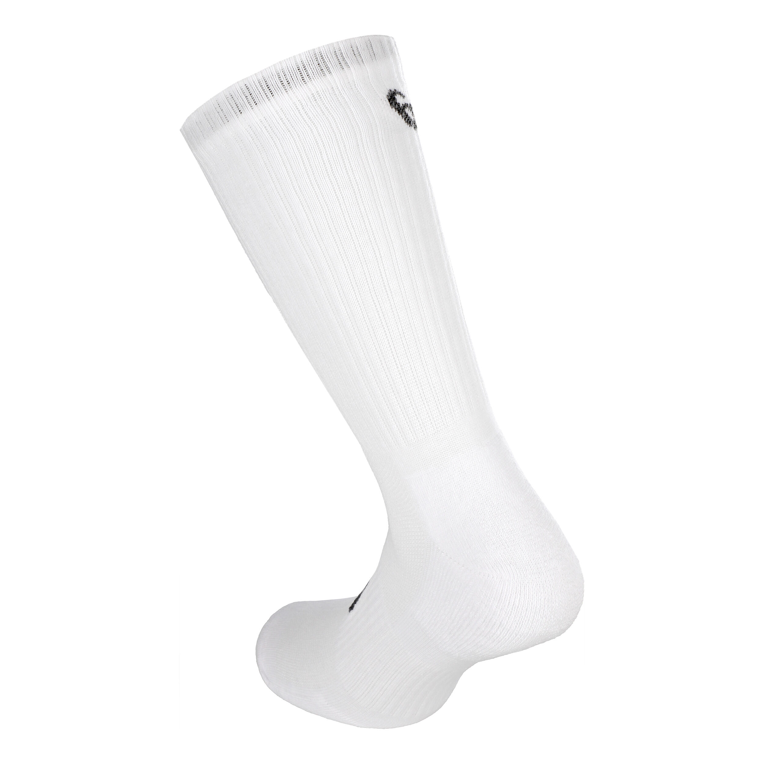 Crew Sportsocken 3er Pack WeiB Schwarz