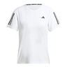 Own The Run B Tee Laufshirt Damen-Weiß