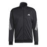 3-Stripes Knit Trainingsjacke Herren-Schwarz,Weiß