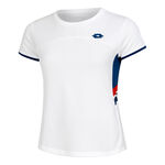Lotto Bekleidung Lotto Squadra III T-Shirt Damen-Weiß